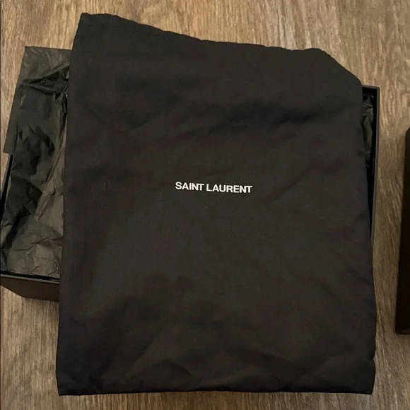 Saint Laurent Monceau Blue 110mm Pump - Picture 5 of 7